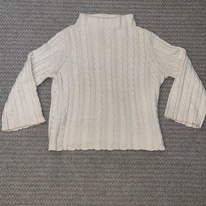 Vintage Cream Aran Style Sweater